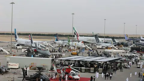 Una edición de Dubai Airshow. (WAM)