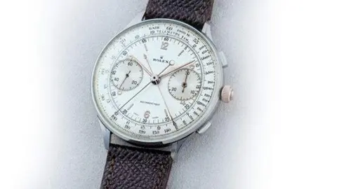 El raro ejemplar de Rolex. (X)