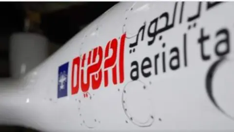 Un taxi aéreo de Dubai. (X)