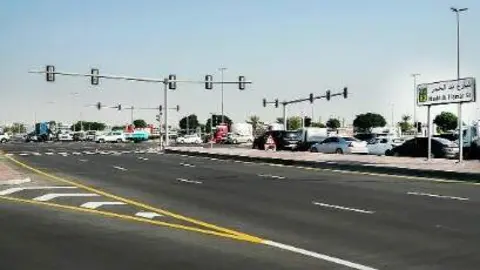 Nueva señalización en una carretera de Dubai. (Fuente externa)