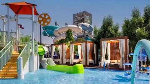 El nuevo parque acuático de Dubai. (Instagram)