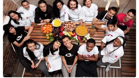 Equipo de Mini-Mal, uno de los grandes restaurantes de Bogotá. (Fuente externa)