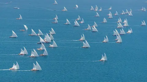 Una regata en Abu Dhabi. (WAM)