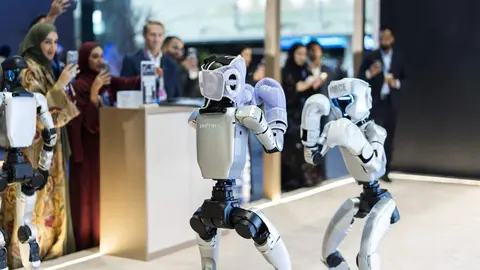 Robots en la Cumbre BRIDGE 2025. (WAM)