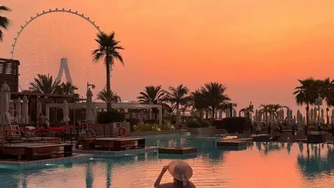 Un hotel en Dubai. (X)