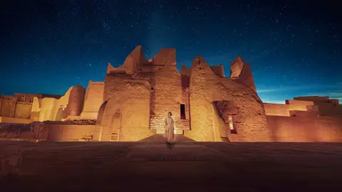 Paisaje en Arabia Saud&iacute;. (Cedida)