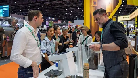 Una edici&oacute;n de la Feria del Caf&eacute; en Dubai. (WAM)