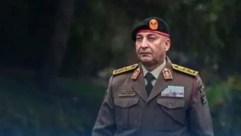 El jefe militar libio, general Muhammad Ali Ahmad Al Haddad. (X)