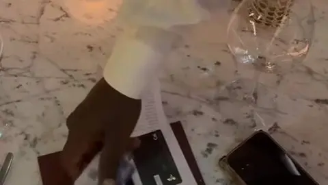 Captura de pantalla del v&iacute;deo difundido en Instagram.