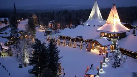 Laponia en Navidad. (Instagram)