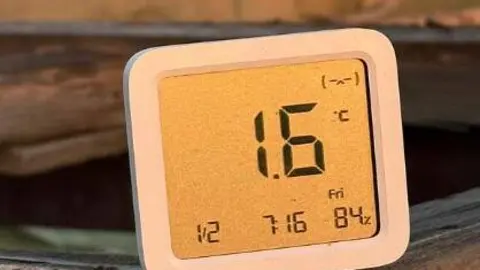 Baja temperatura en la zona de Al Ain en el emirato de Abu Dhabi. (Fuente externa)