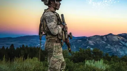 A modo ilustrativo, un soldado brit&aacute;nico. (X)