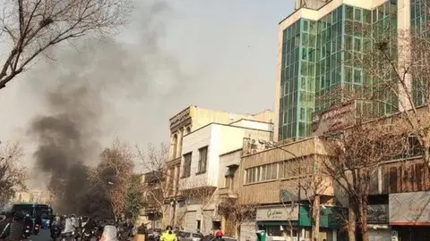 Protestas en Teher&aacute;n. (X)