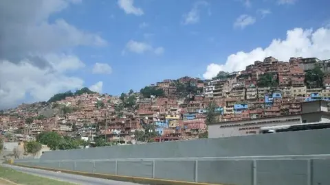 Perspectiva urbana de Caracas.