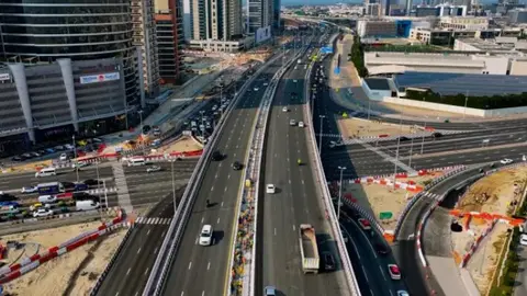 Calle Hessa en Dubai. (RTA)