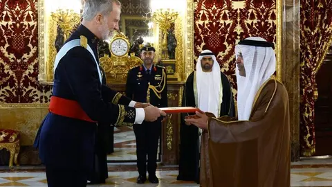 El embajador emirat&iacute; ante Felipe VI. (WAM)