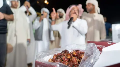 Un momento de una edici&oacute;n del Festival del D&aacute;til en Abu Dhabi. (WAM)