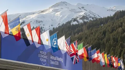 Foro Econ&oacute;mico Mundial 2026 en Davos. (X)