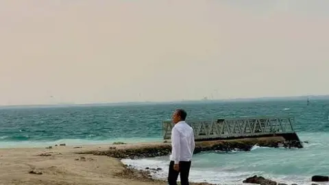 Posible ubicaci&oacute;n de Disneyland Abu Dhabi. (Instagram)