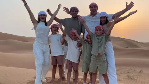 Familia disfruta de un Safari en el desierto con Soorab. (Cedida)