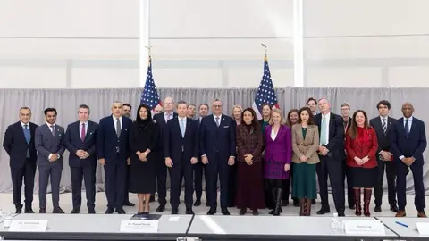 Participantes en Conferencia de Donantes para Sud&aacute;n. (WAM)