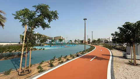 Una imagen de la playa de Jumeirah 1. (X)