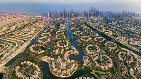 Jumeirah Islands de Dubai. (X)