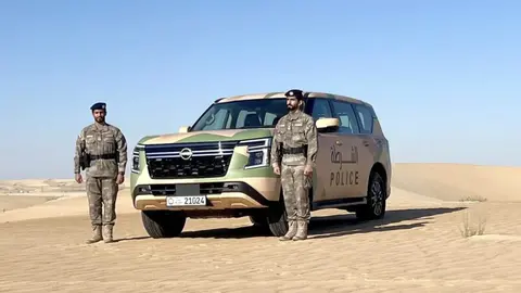 Polic&iacute;a de Abu Dhabi. (Instagram)