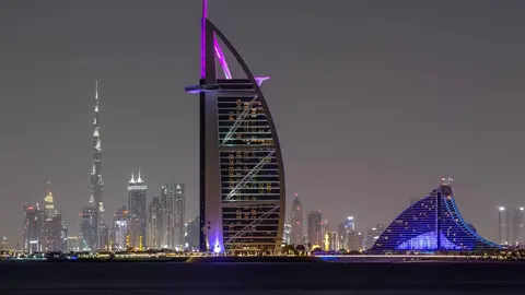 El hotel Burj Al Arab en Dubai. (WAM)