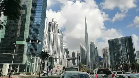 Una imagen del centro de Dubai. (EL CORREO)