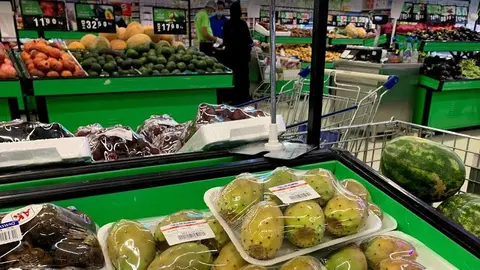 Un supermercado en Emiratos. (EL CORREO)