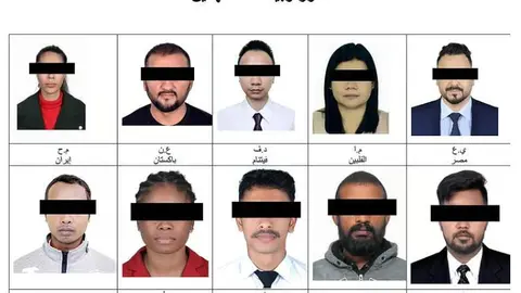 Los diez detenidos en EAU por difundir desinformaci&oacute;n. (Fuente externa)