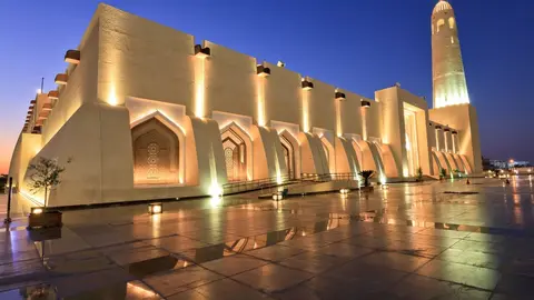 Una mezquita en Qatar. (QNA)