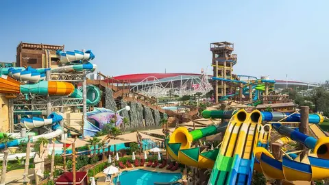 Parque acu&aacute;tico Yas Waterworld. (WAM)
