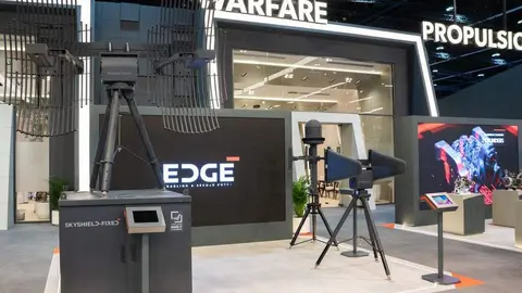 El grupo tecnol&oacute;gico de defensa EDGE participar&aacute; por primera vez en la feria FIDAE 2026, que se celebrar&aacute; en Chile entre el 7 y 12 de abril. (WAM)