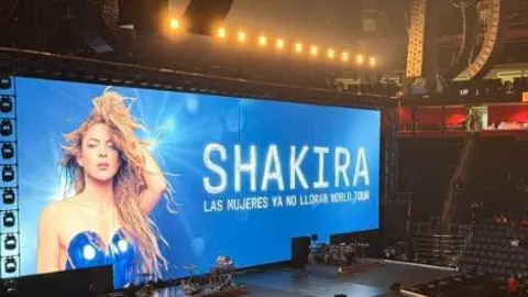 Un concierto de Shakira. (X)