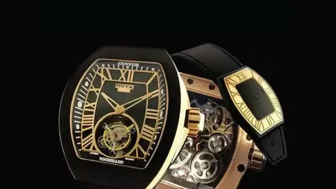 El colombiano &Aacute;lvaro Moya triunfa en Suiza con su marca relojes Moya Geneve. (Fuente externa)