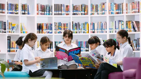 Estudiantes en Dubai. (KHDA)