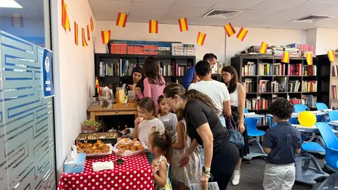 Un momento de la actividad en Ucam Dub&aacute;i. (Cedida)