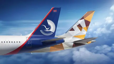 Gracias a esta alianza, los pasajeros de Etihad podr&aacute;n reservar vuelos desde distintos puntos de su red hacia Siem Reap, v&iacute;a Phnom Penh, en un &uacute;nico billete y con el equipaje facturado hasta el destino final. (WAM)