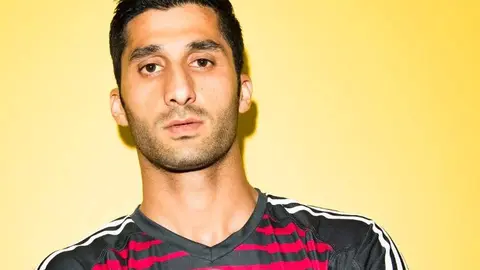 El ex portero de la Selecci&oacute;n de f&uacute;tbol iran&iacute;. (X)