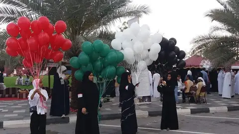Celebraciones en el emirato de Ras Al Khaimah. (EL CORREO)
