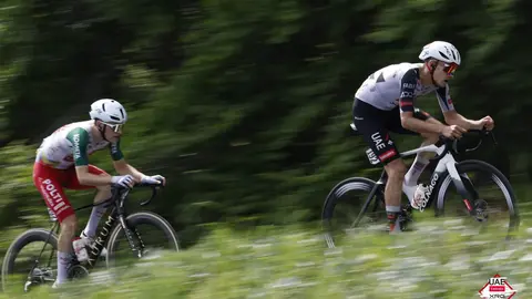 Una subida en el Giro de Italia 2026. (UAETeamEmirates)