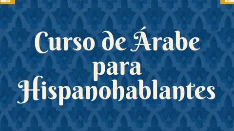 Curso de &Aacute;rabe