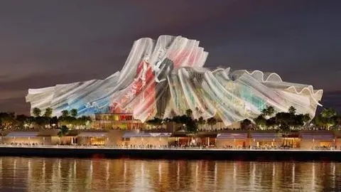 Dar al Funoon Abu Dhabi es el &uacute;ltimo proyecto cultural en la isla de Saadiyat. (X)