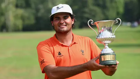 El golfista espa&ntilde;ol Eugenio Chacarra. (WAM)