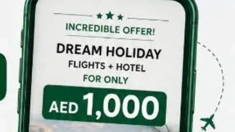 Ofertas falsas de viajes. (Dubai Police)