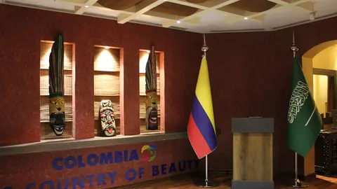 Museo colombiano en Riad (Cedida).