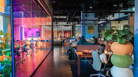 Dubai Founders HQ, academia de emprendedores en Dub&aacute;i. (WAM)