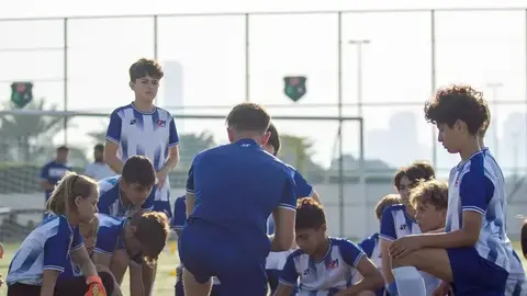 Ni&ntilde;os durante un encuentro deportivo. (ISM)